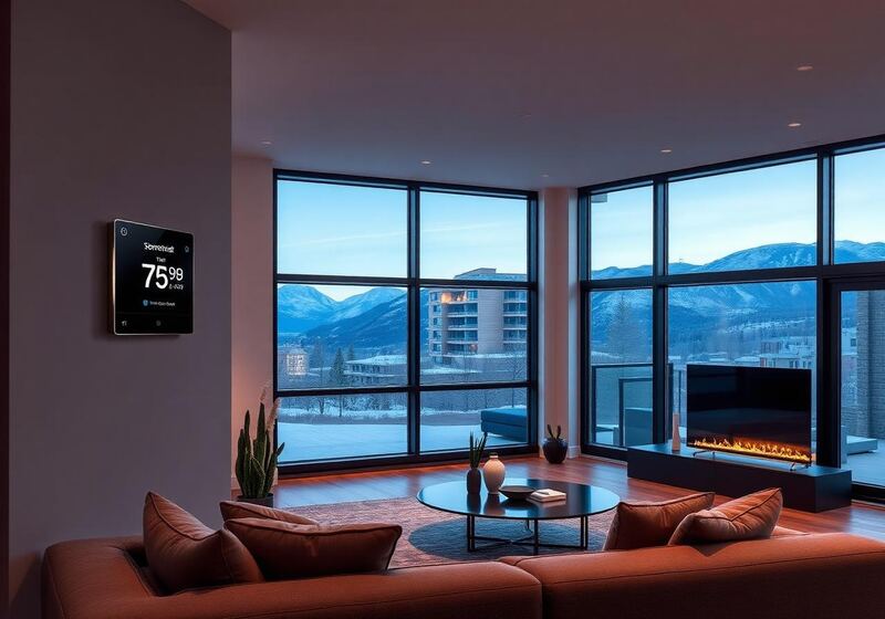 Smart climate control panel installation Denver